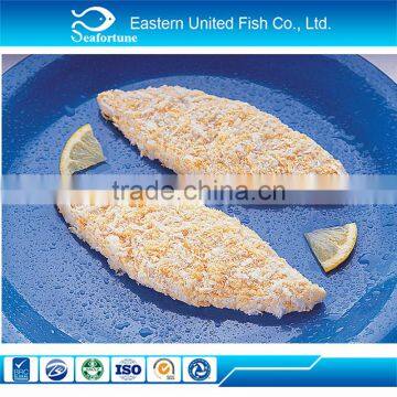 chinese sea IQF breaded alaska pollock products