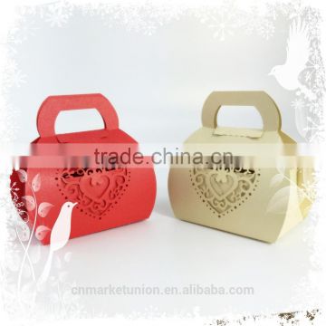 foldable sweet wedding candy box romantic paper wedding box romantic