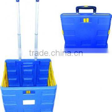 Plastic Foldable Trolley Cart