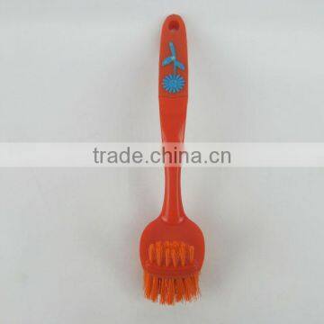 Double color pan brush