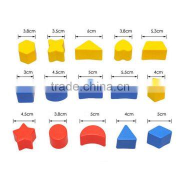 Promotional Kids Plastic Educational Blocks Combined Paired Blocks for Preschool photo-4