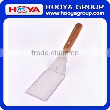 Stainless Steel Pancake Turner With Wood Handle photo-3