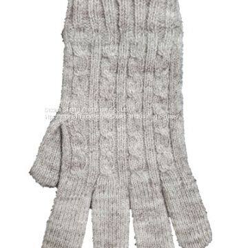 Паттернная перчатка, кабельная перчатка, вязаная перчатка photo-4