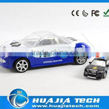 Mini remote control police car rc mini car