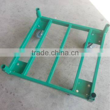 Four Wheel Serving Carpet Hand Cart photo-3