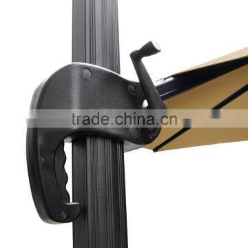 Outdoor 10ft x 10ft Hanging Roma Offset Umbrella photo-3