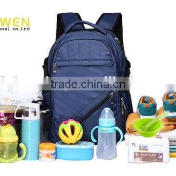 Practical functional nylon mommy backpack for baby