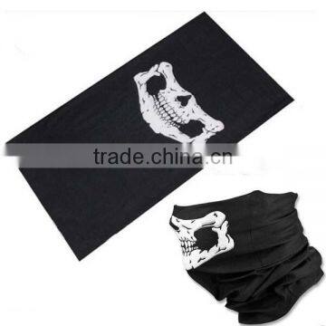 Black Skull Heads Half Face Mask Outdoor Motorcycle Bicycle Multi Masks Scarf photo-4