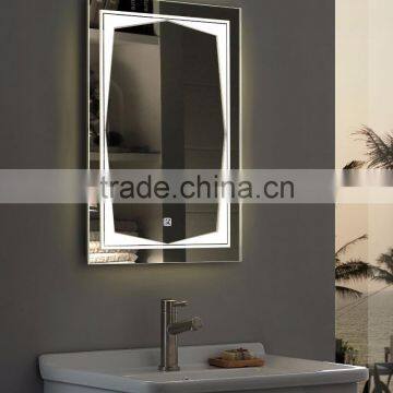 IP44 LED Lighted Bathroom Makeup Smart Mirror with Light