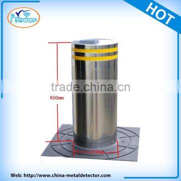 Stainless steel hydraulic retractable bollard