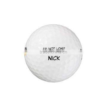 Printed Logo Tournament Ball Golf Range Ball Gift Ball photo-3