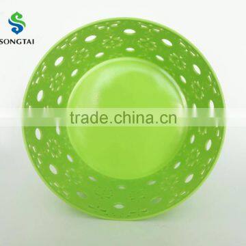 2016 New Plastic pp Circular Fruit Tray With Sunflower photo-6