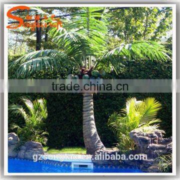 2016 New artificial coconut palm tree for outdoor decorative sale