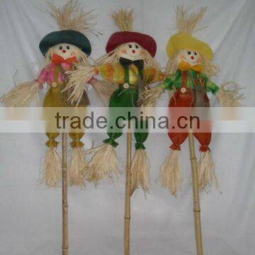 Straw Havest Outdoor Scarecrow photo-2