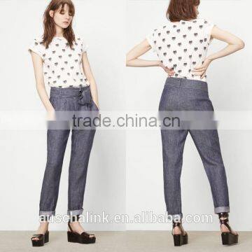 2017 New Arrival Women Linen Pants New Pattern Low Price photo-6