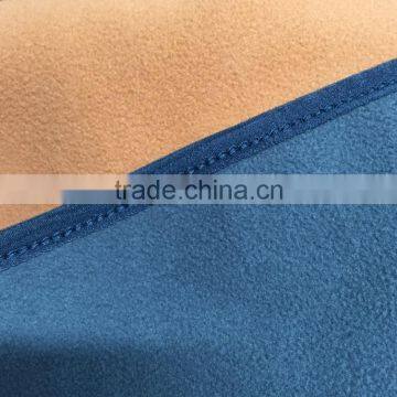 100% Polyester Anti-pilling Polar Fleece Bonded 4-way Stretch Knit Fabric photo-4