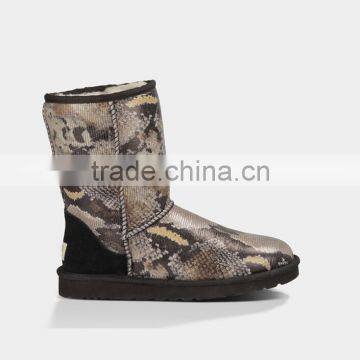 Fluffy Printed Winter Snow Boot photo-2