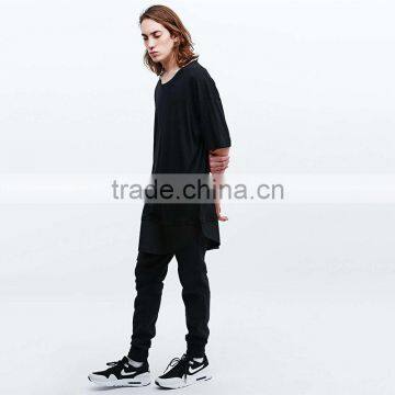 Fashion Blank Casual Loose 7xl T-shirts for Men photo-4