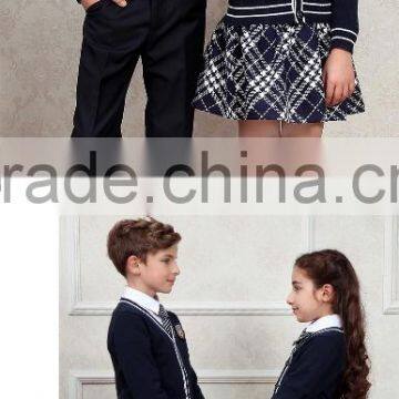 Noble Temperament Latest Design School Uniform Sweater Design photo-3