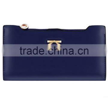 Korean Version of Sweet and Cute Bow Multi-Card Handbag Wallet Women photo-3