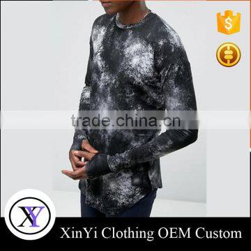 New Style fashion mens cheap 100% polyester custom t shirt