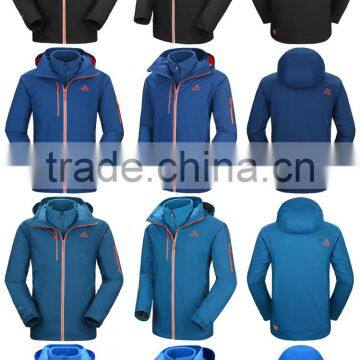Mens 3 In1 Waterproof Breathable Winter Outdoor Jacket photo-5