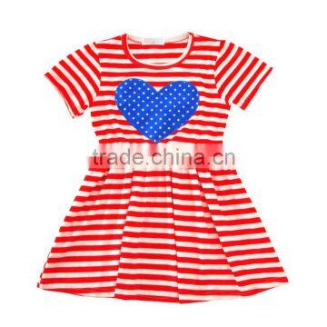 S17725A European Kid's Dress Baby Girl Wear Summer Dress photo-2