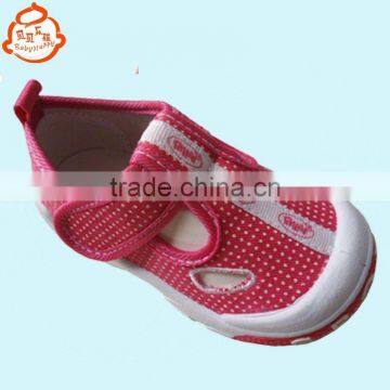 Fashion Girls Canvas Injection Shoes