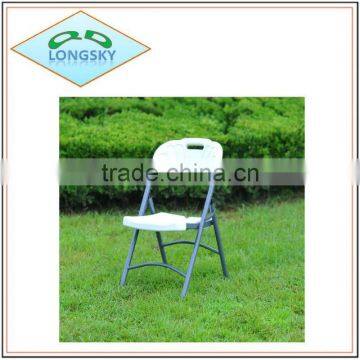 outdoor blow mould folding chair,colourful folding chair for wedding use