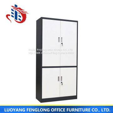 Commercial Office Furniture Employee Metal Clothes 4 Door Wardrobe Cabinet photo-3