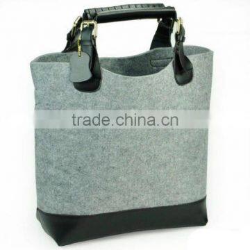 Trending Hot Products Women Felt Bags Leisure Shoulder Hand Bag photo-2