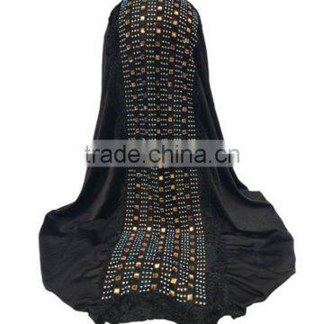 The New Muslim Hooded Muslim Arabian Women's Diamond Scarf Factory Direct Cross-border Special photo-3