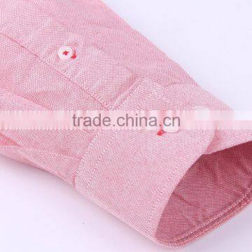 2017 New Trend Oxford Men's Long Sleeve Casual Shirt Wholesale photo-4