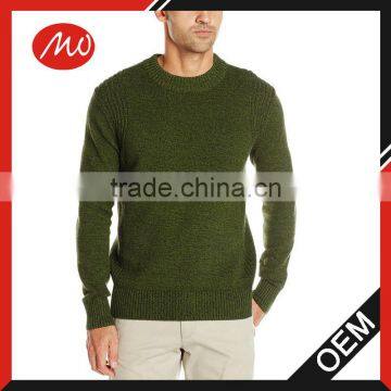 Men's basic style roll neck cashmere sweater