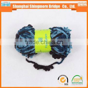 China Novelty Flower Yarn Supplier Hot Wholesale Scarf Fusion Yarn for Yarns Knitting photo-2