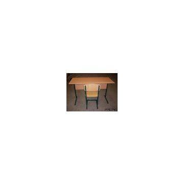 double school desk