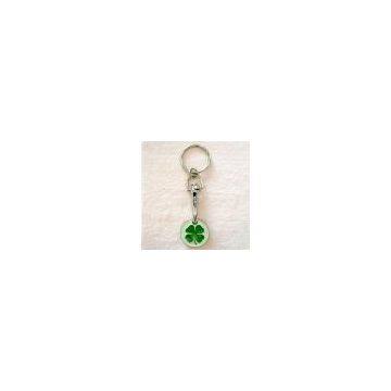 Trolley Coin Keychain