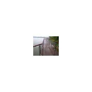 Outdoor WPC Passage Gazebo Composite Laminate Floor Decoration Material