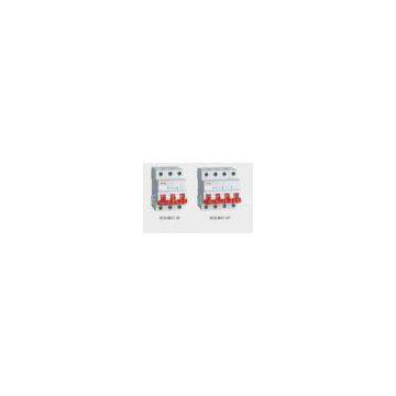 20 / 40 amp Fuse thermal Mini Circuit Breaker , Red AC / DC tripped Miniature circuit breakers