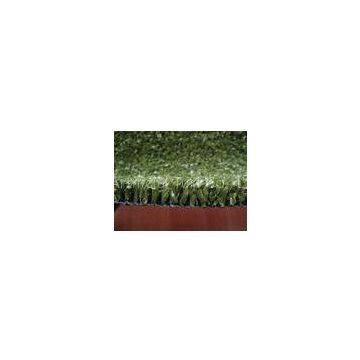 Green Plastic Artificial Cricket Pitch Grass For Landscaping