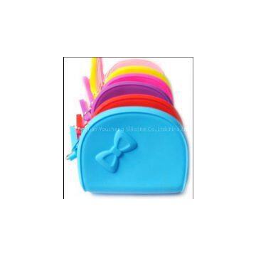 Custom Design Silicone Handbags/Silicone Waterproof Beach Bag/Silicone Cosmetic Bag photo-2