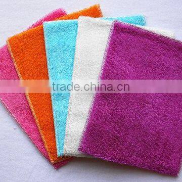 100% Bamboo viscose fiber dish towel,kitchen dishcloth