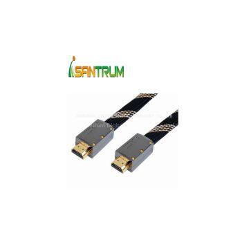 HDMI flat cable, HD 2.0 computer to television connection cable,M to M, engineering extension wire