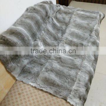 SJ051-01 Custom Fur Blanket 160*140CM Bedroom Throw Blanket