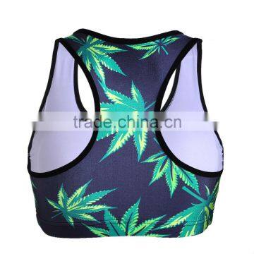 2015 Women Sport Bra Digital Print Bra Plus Size S131-89 photo-2