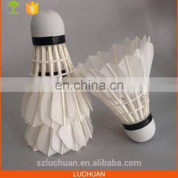 Most Popluar Quality Badminton Goose Feather Shuttlecocks