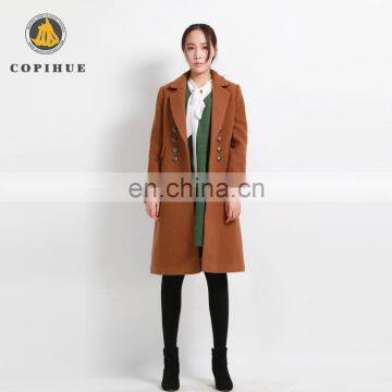 Manufacturer Promotional High Quality Woman Long Fancy Coat