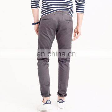 Casual Line Custom Trousers Men Stretch Chino Pants photo-3