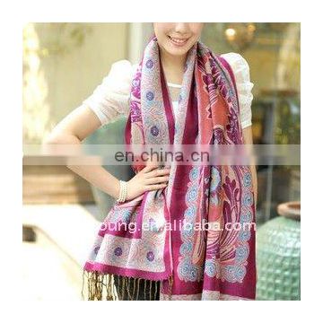 jacquard scarf pashmina shawl