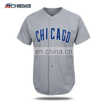 2017 OEM cheap digital sublimation baseball jersey works team softball wear